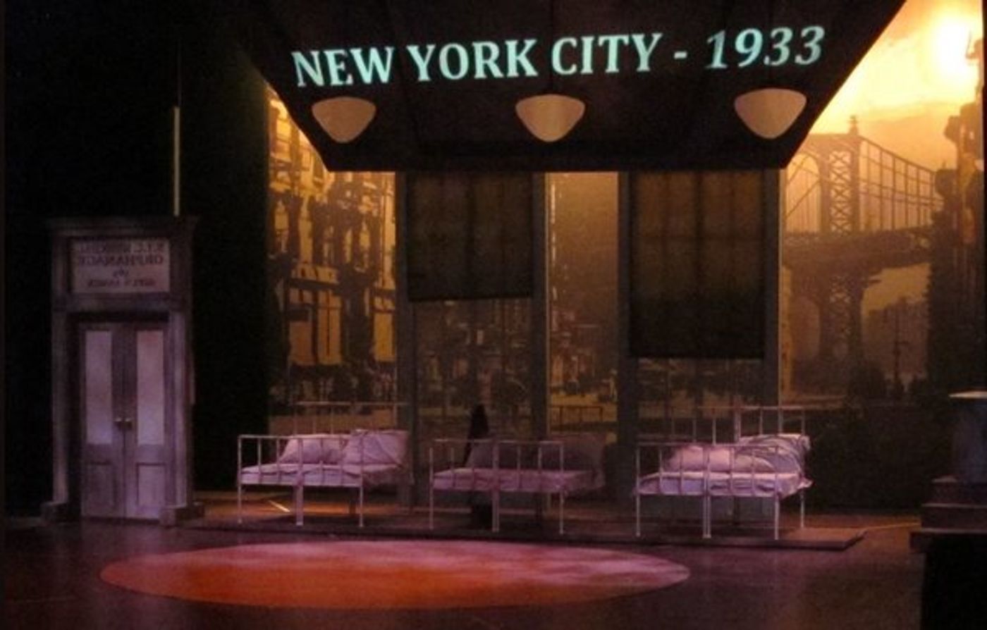 Photo Flash: Go Behind the Scenes with ANNIE Set Designs at Westchester Broadway Theatre  Image