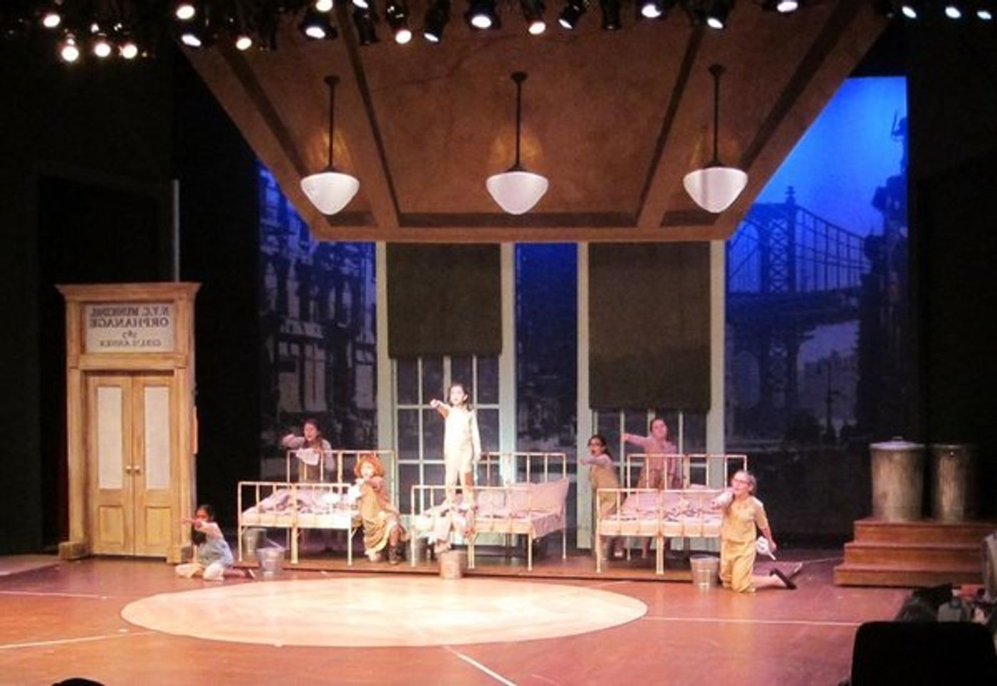 Photo Flash: Go Behind the Scenes with ANNIE Set Designs at Westchester Broadway Theatre  Image