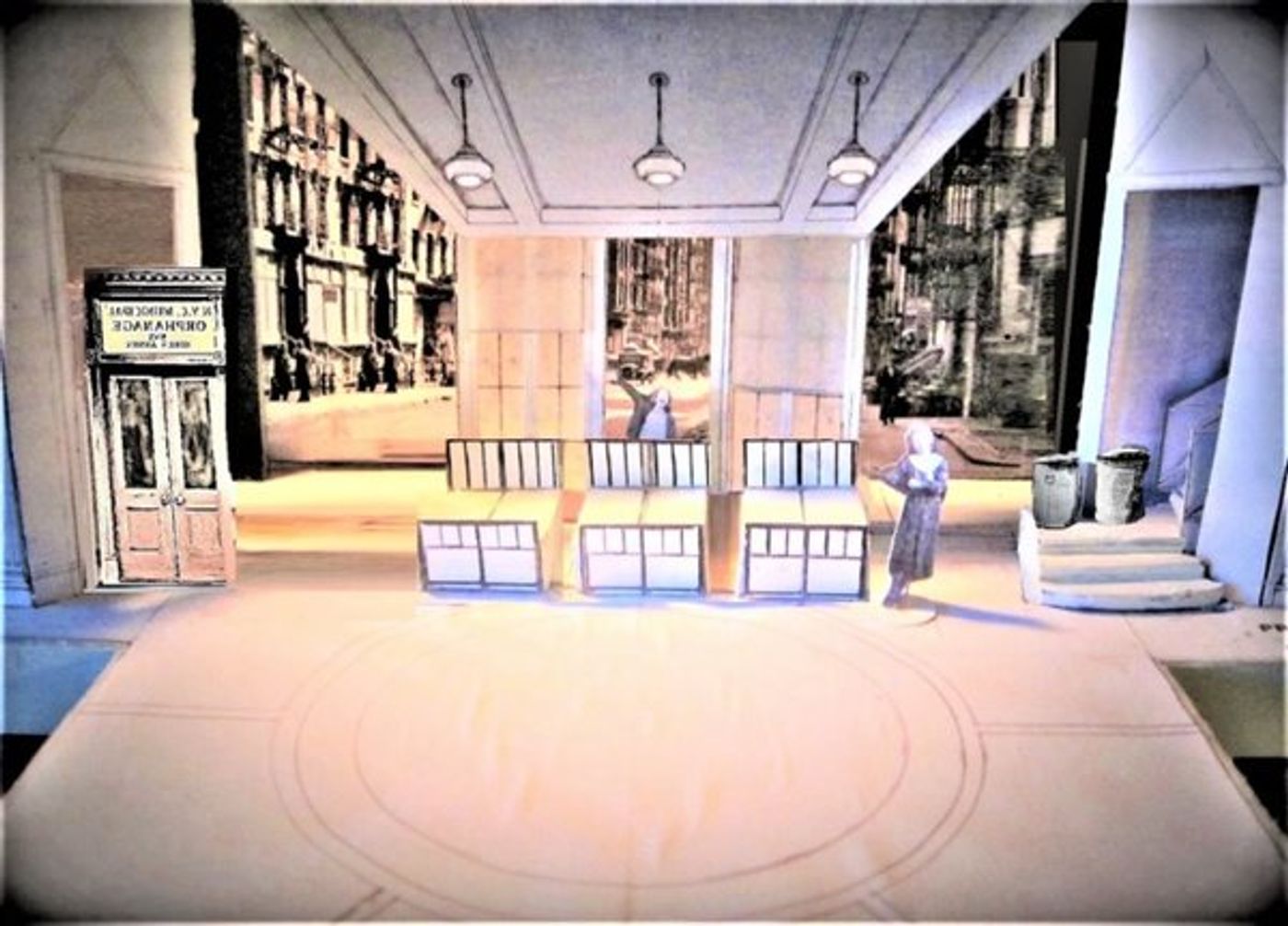 Photo Flash: Go Behind the Scenes with ANNIE Set Designs at Westchester Broadway Theatre  Image