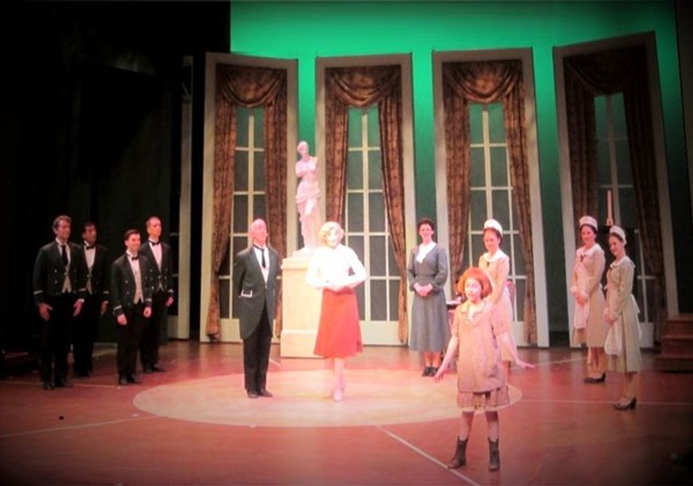 Photo Flash: Go Behind the Scenes with ANNIE Set Designs at Westchester Broadway Theatre  Image
