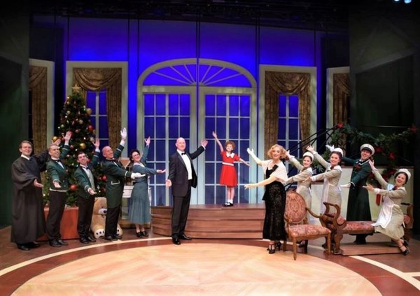 Photo Flash: Go Behind the Scenes with ANNIE Set Designs at Westchester Broadway Theatre  Image