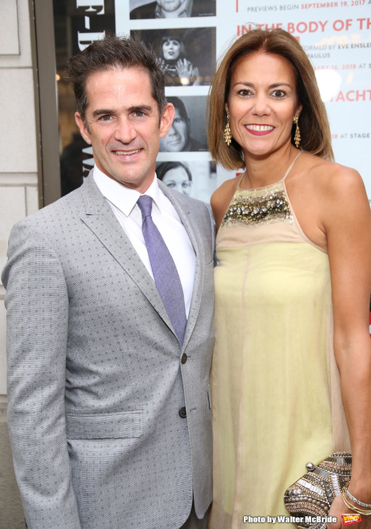 Andy Blankenbuehler and Elly Blankenbuehler at 