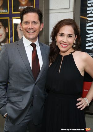 Peter Flynn and Andrea Burns @ BroadwayWorld Peter Flynn and Andrea Burns Photo