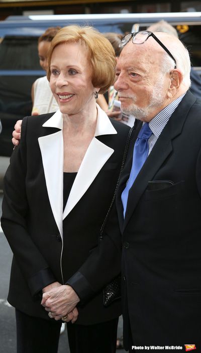 Carol Burnett and Hal Prince Photo