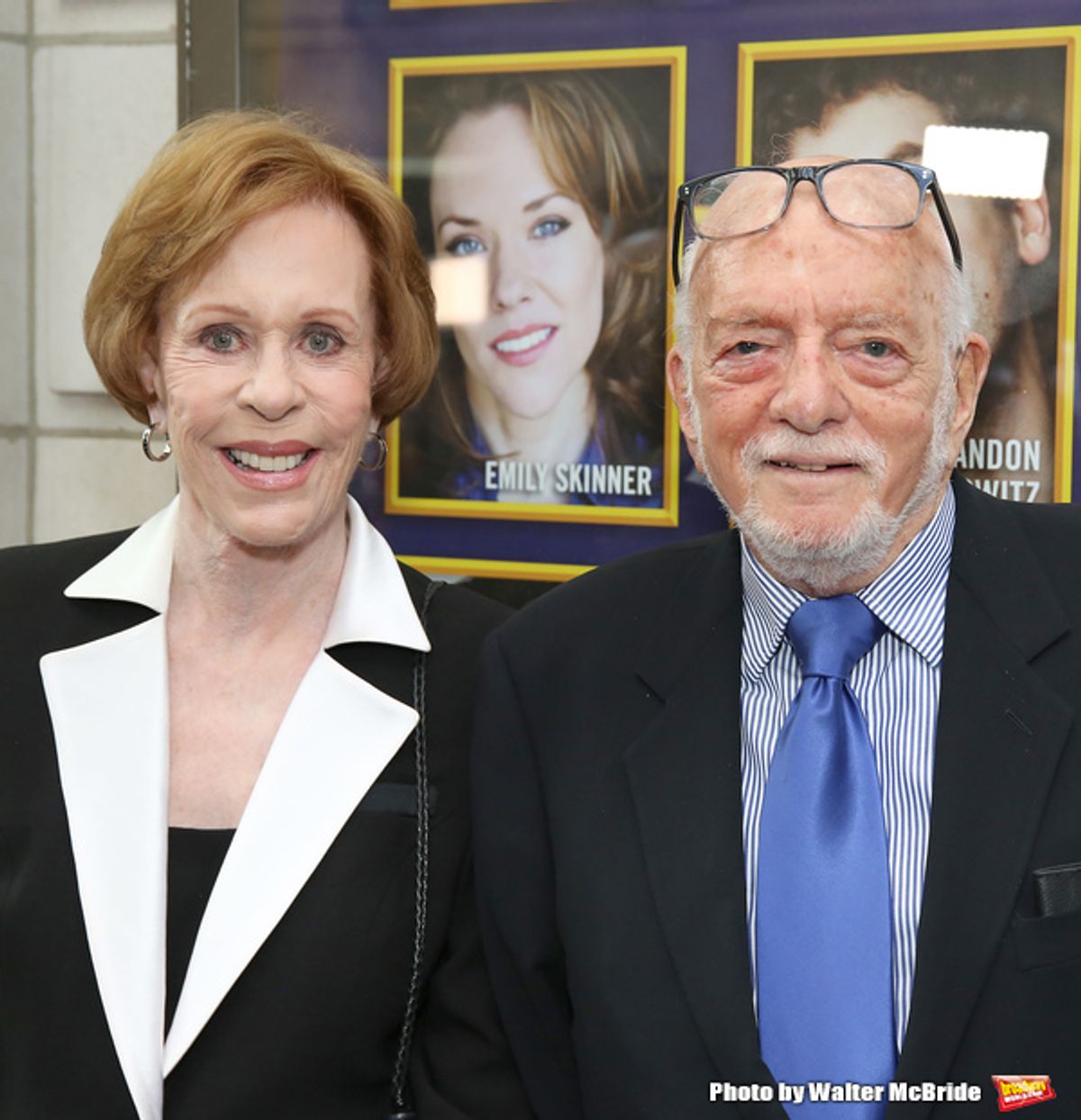 Carol Burnett and Hal Prince at 