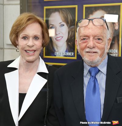 Carol Burnett and Hal Prince Photo