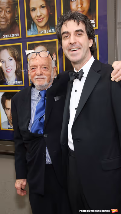 Hal Prince and Jason Robert Brown Photo
