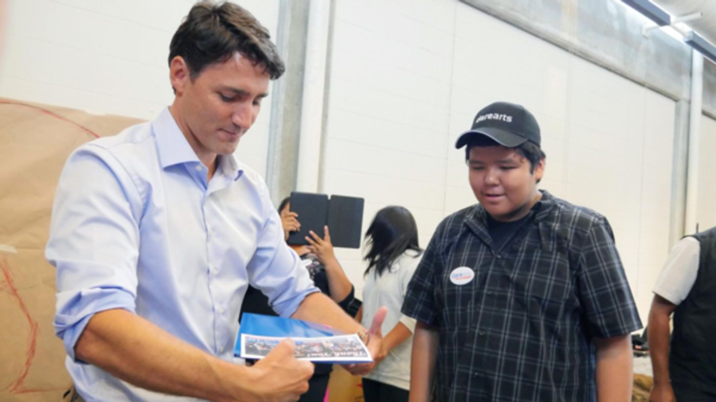 Photo Flash: Canadian Prime Minister Justin Trudeau Goes Behind the Scenes at Stratford Festival Photo Flash: Canadian Prime Minister Justin Trudeau Goes Behind the Scenes at Stratford Festival Image