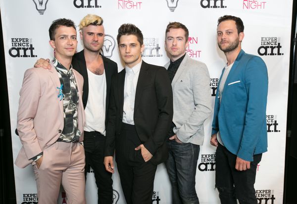 Brett Moses, Nicholas LaGrasta, Andy Mientus, Cian McCarthy, and Van Hughes Photo