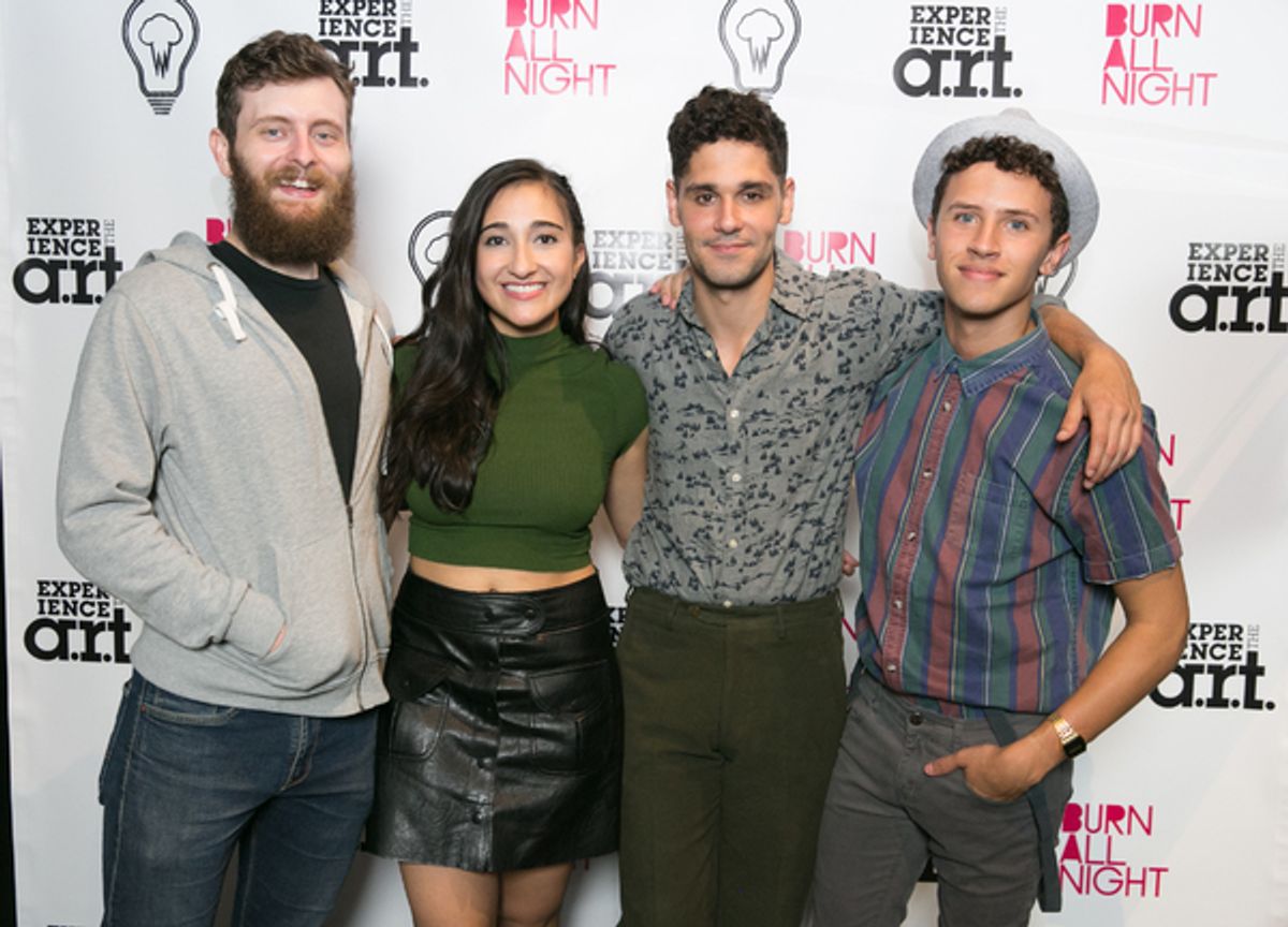  Kenneth Clark, Krystina Alabado, Perry Sherman, and Lincoln Clauss  at 