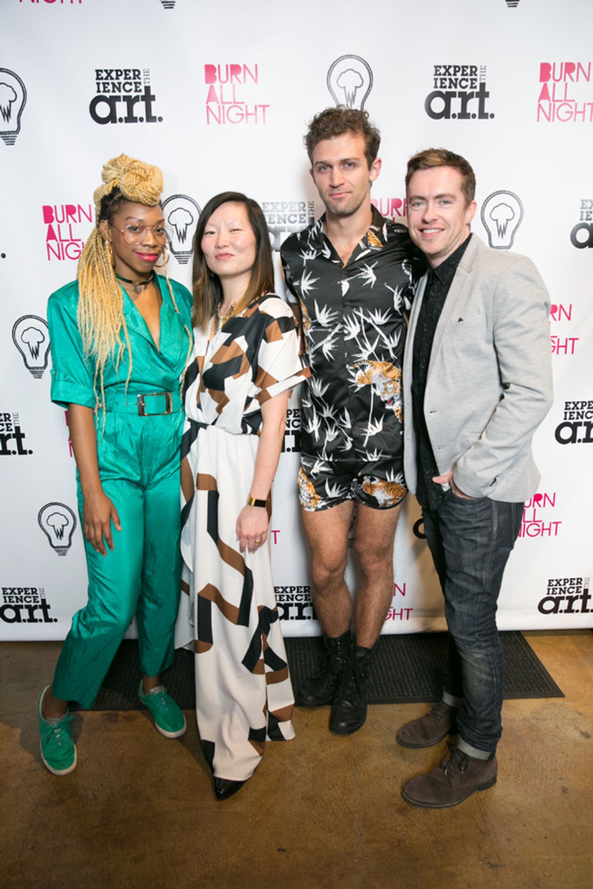 Ari Groover, Jenny Koons, Sam Pinkleton, and Cian McCarthy at 