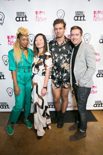 Ari Groover, Jenny Koons, Sam Pinkleton, and Cian McCarthy Photo