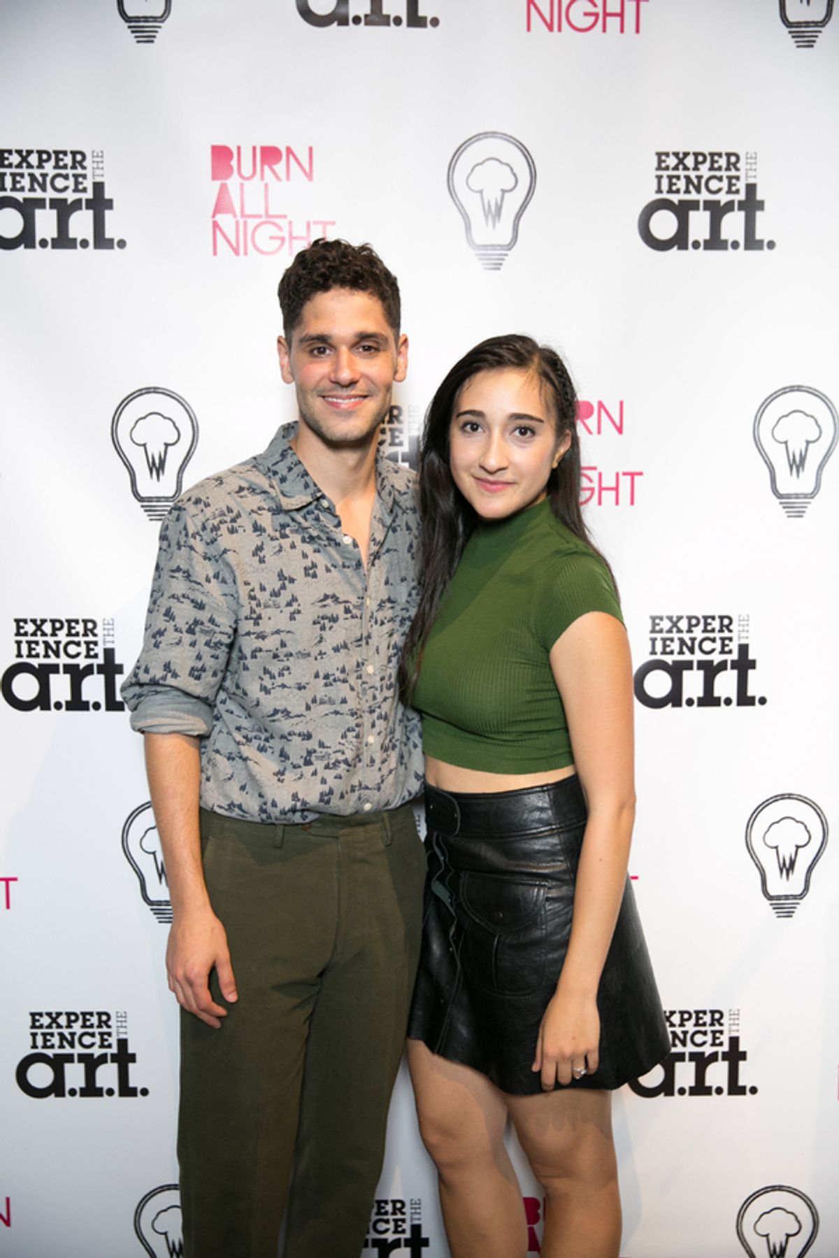 Perry Sherman and Krystina Alabado  at 