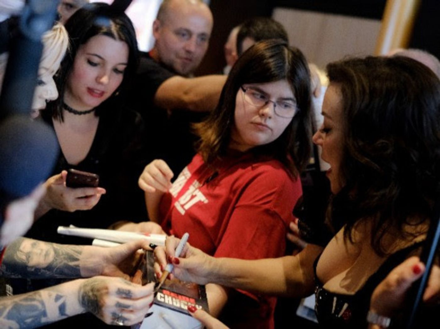 Photo Flash: Cast of CULT OF CHUCKY Appear at Frightfest in London for Global Premiere  Image