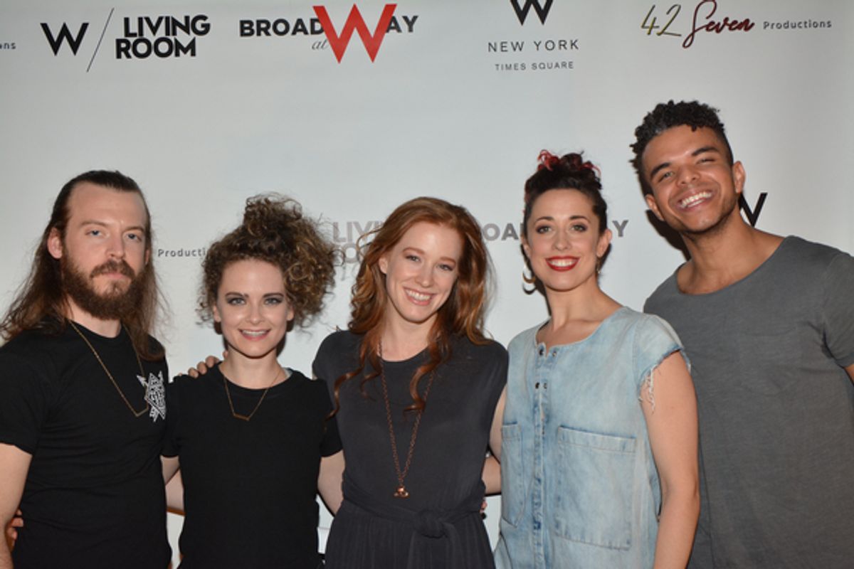 Brad Giovanine, Cathryn Wake, Kennedy Caughell, Mark Page Nance and Blaine Krauss at 