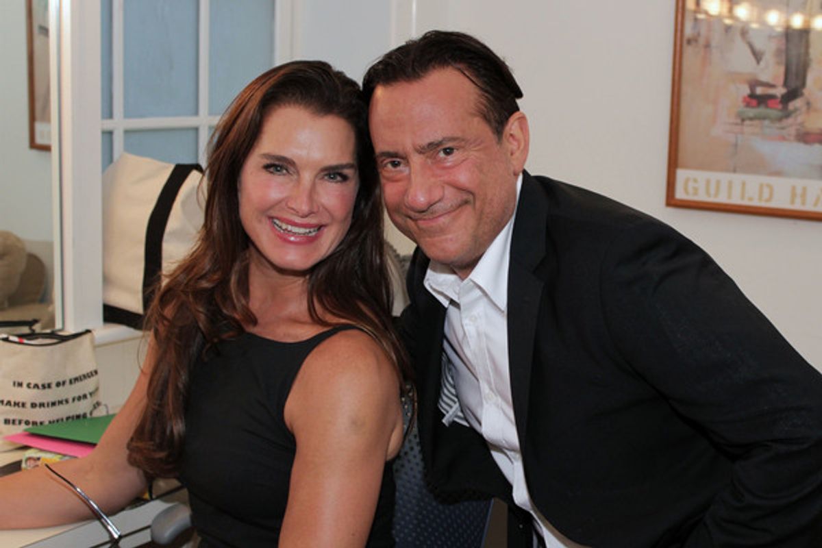 Brooke Shields and Eugene Pack at 