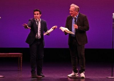 Mario Cantone and Alan Zweibel Photo