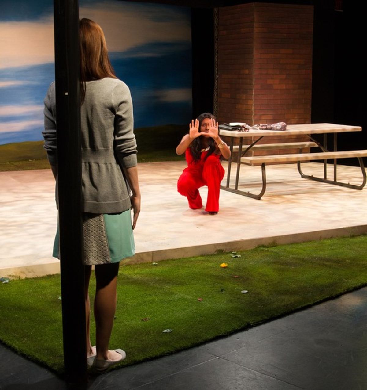 Abigail Pierce and Ginneh Thomas at 