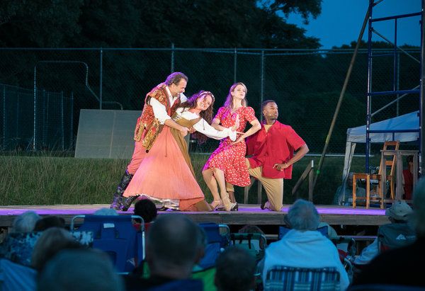 Richard Troxell, Melissa Errico and cast members Photo