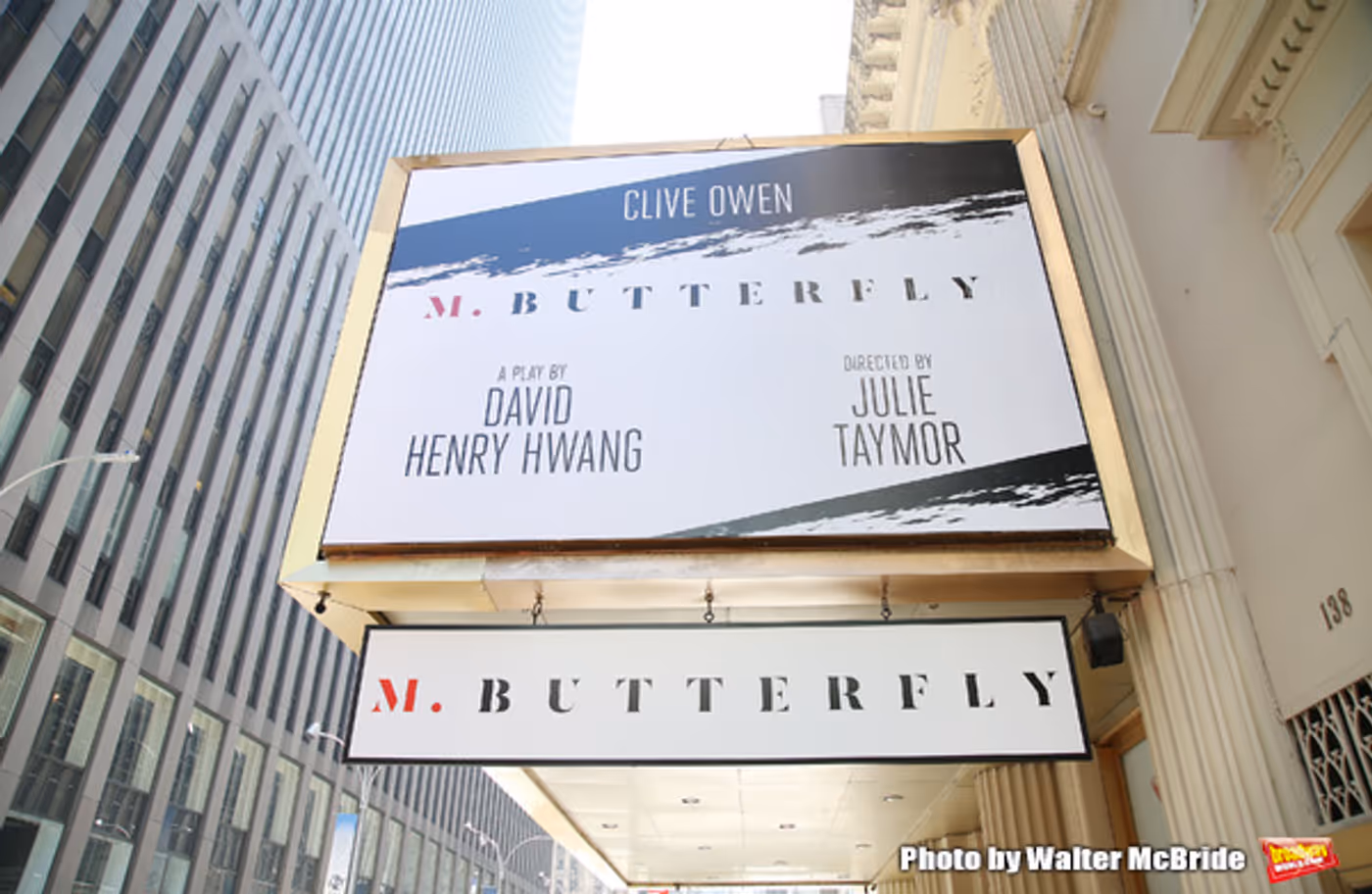 Up on the Marquee: M. BUTTERFLY Image