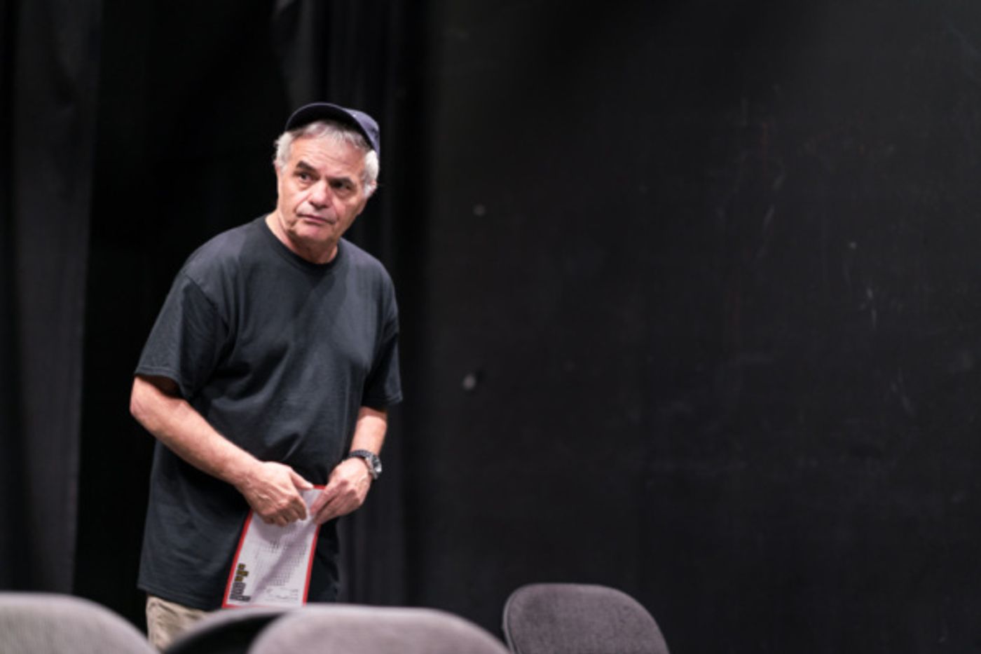Photo Flash: Go Inside Rehearsals for Ten Bones Theatre Company's IN A LITTLE ROOM  Image