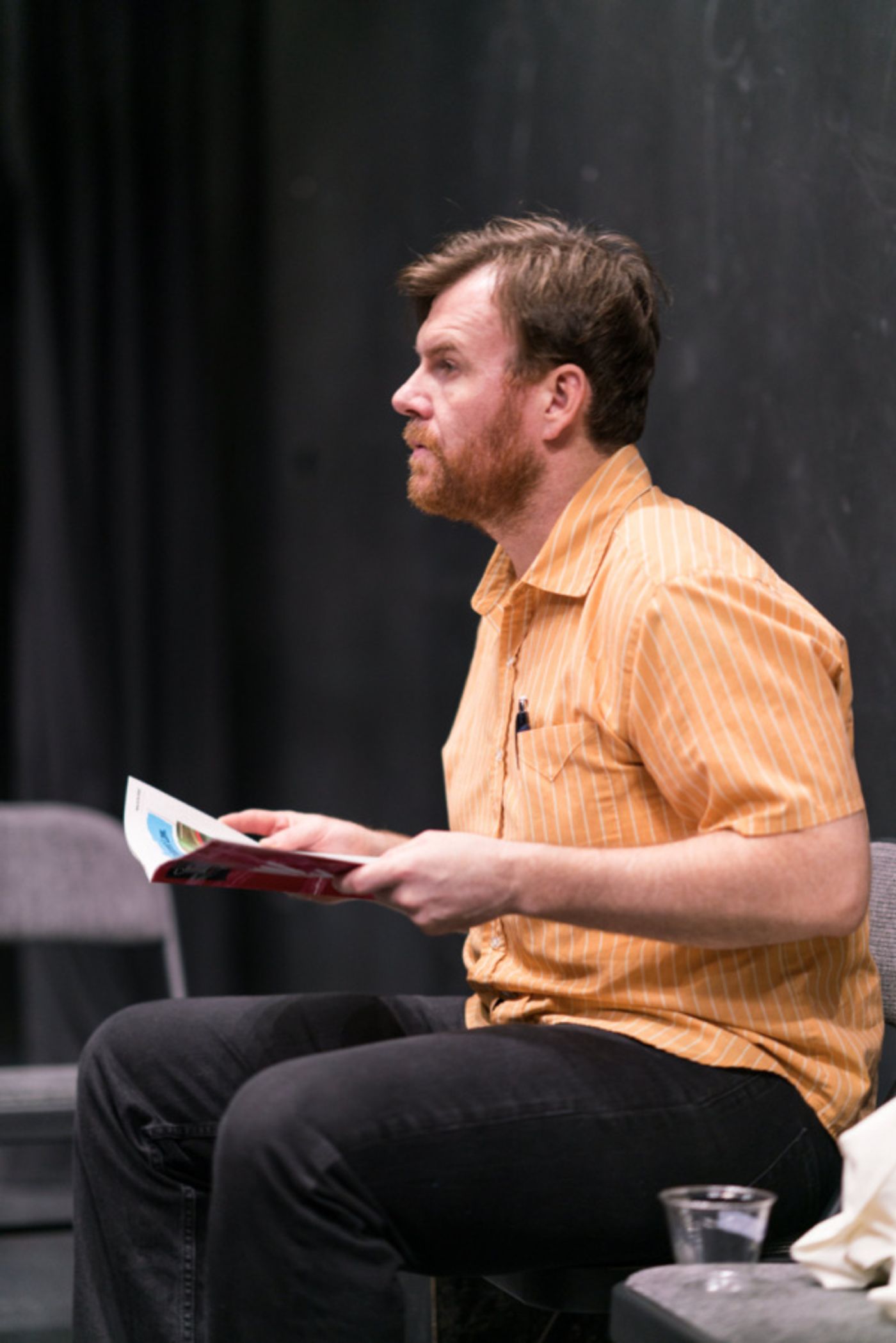 Photo Flash: Go Inside Rehearsals for Ten Bones Theatre Company's IN A LITTLE ROOM  Image