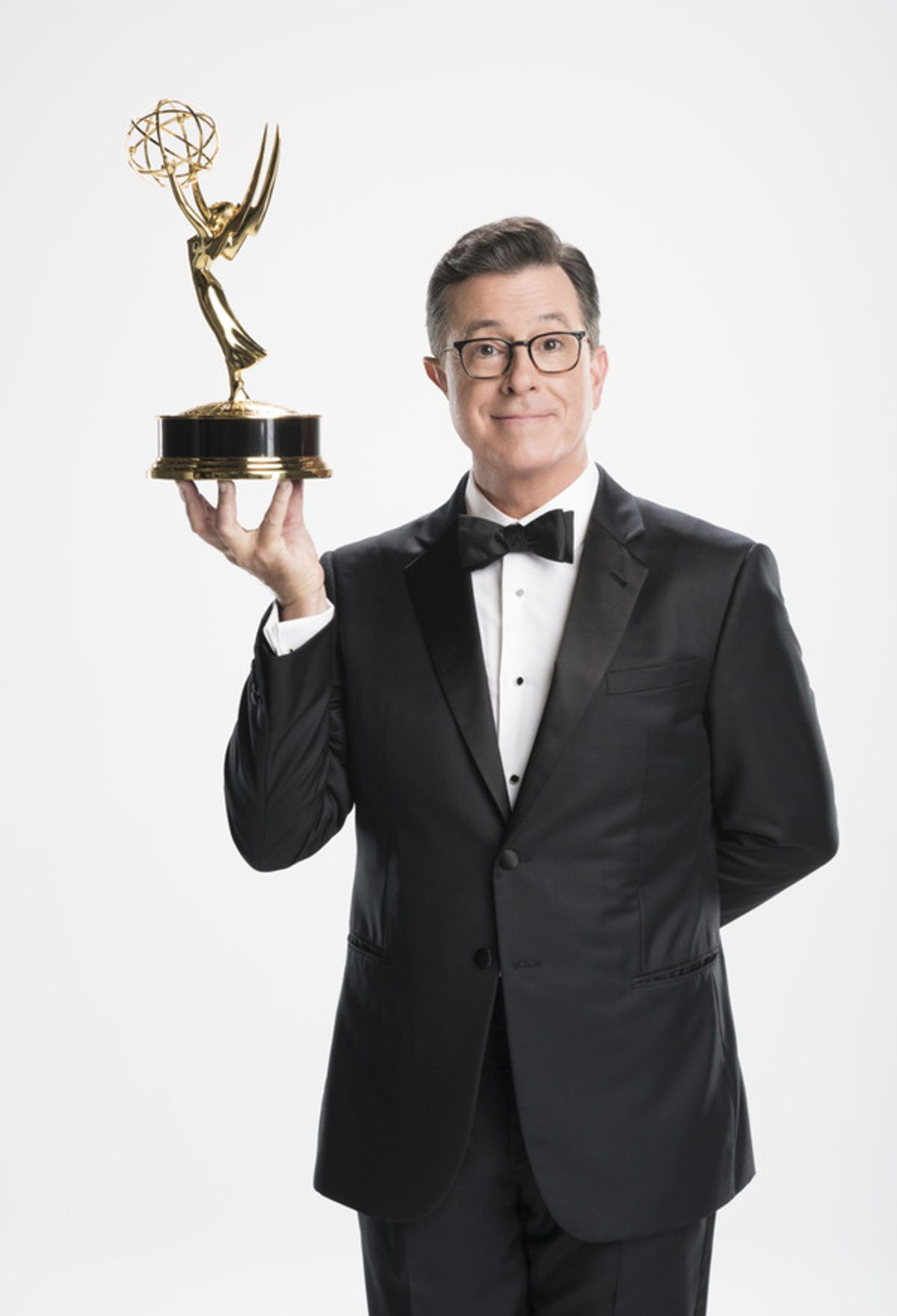 EMMY AWARDS Host Stephen Colbert at 