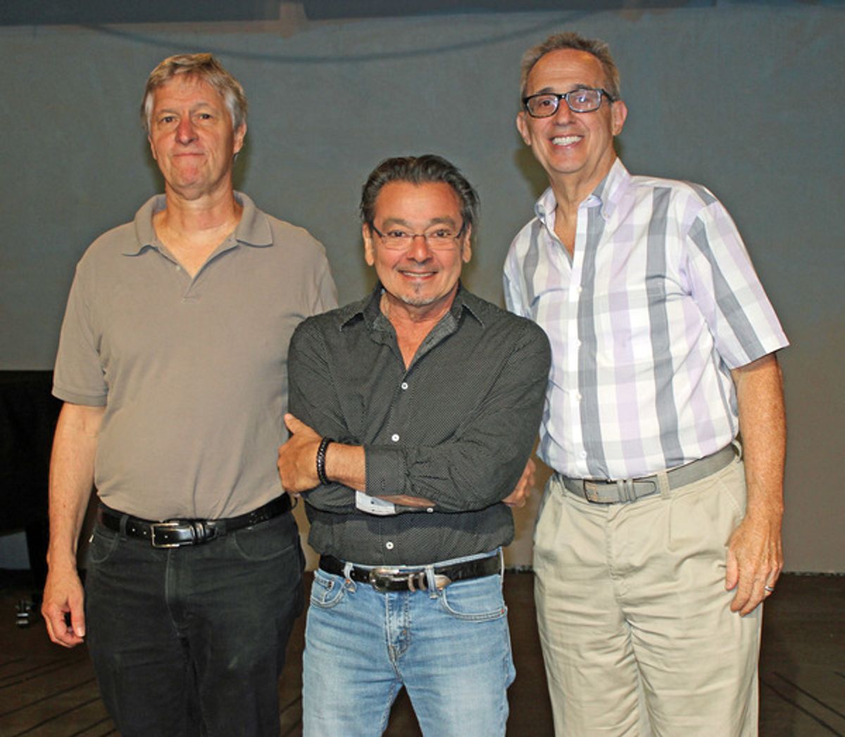 Peter Kellogg (book/lyrics), Bill Castellino (director/choreography) and David Friedman (music) at 