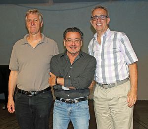 Peter Kellogg (book/lyrics), Bill Castellino (director/choreography) and David Friedman (music) @ BroadwayWorld Peter Kellogg (book/lyrics), Bill Castellino (director/choreography) and David Friedm Photo