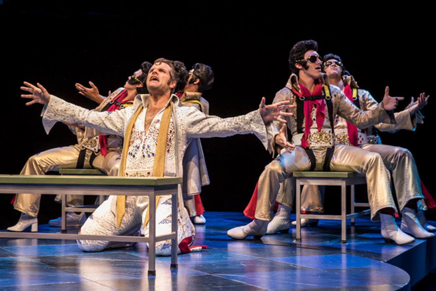Photo Flash: First Look at HONEYMOON IN VEGAS at The Marriott Theatre  Image