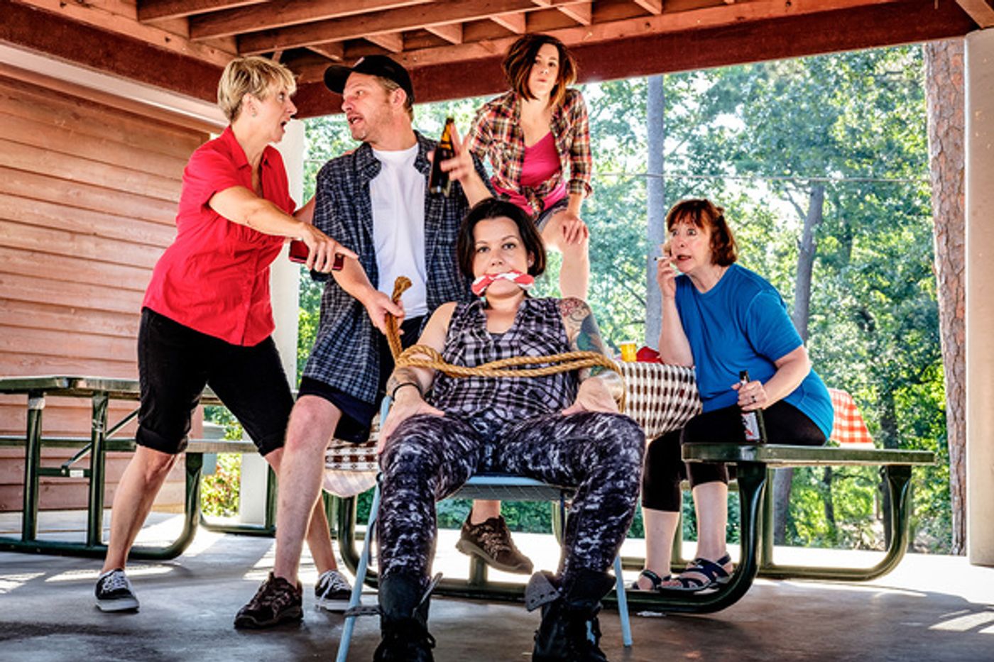Photo Flash: Meet the Cast of BARBECUE at Trustus Theatre Photo Flash: Meet the Cast of BARBECUE at Trustus Theatre Image