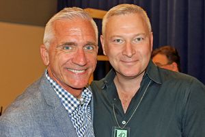 Mark S. Hoebee and Jeffrey Finn @ BroadwayWorld Mark S. Hoebee and Jeffrey Finn Photo