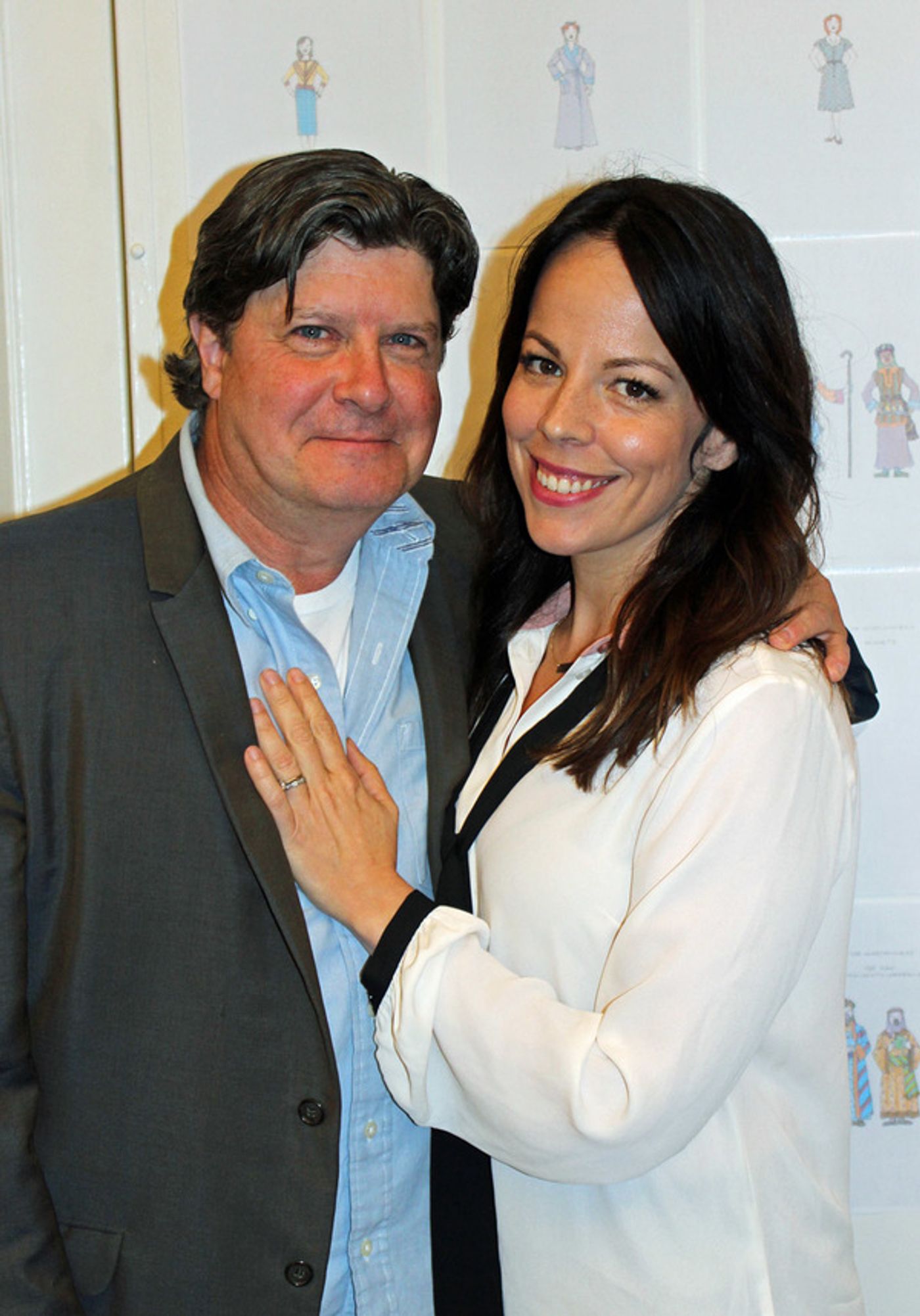 Photo Flash: THE HONEYMOONERS Company Meets the Press at Paper Mill Photo Flash: THE HONEYMOONERS Company Meets the Press at Paper Mill Image