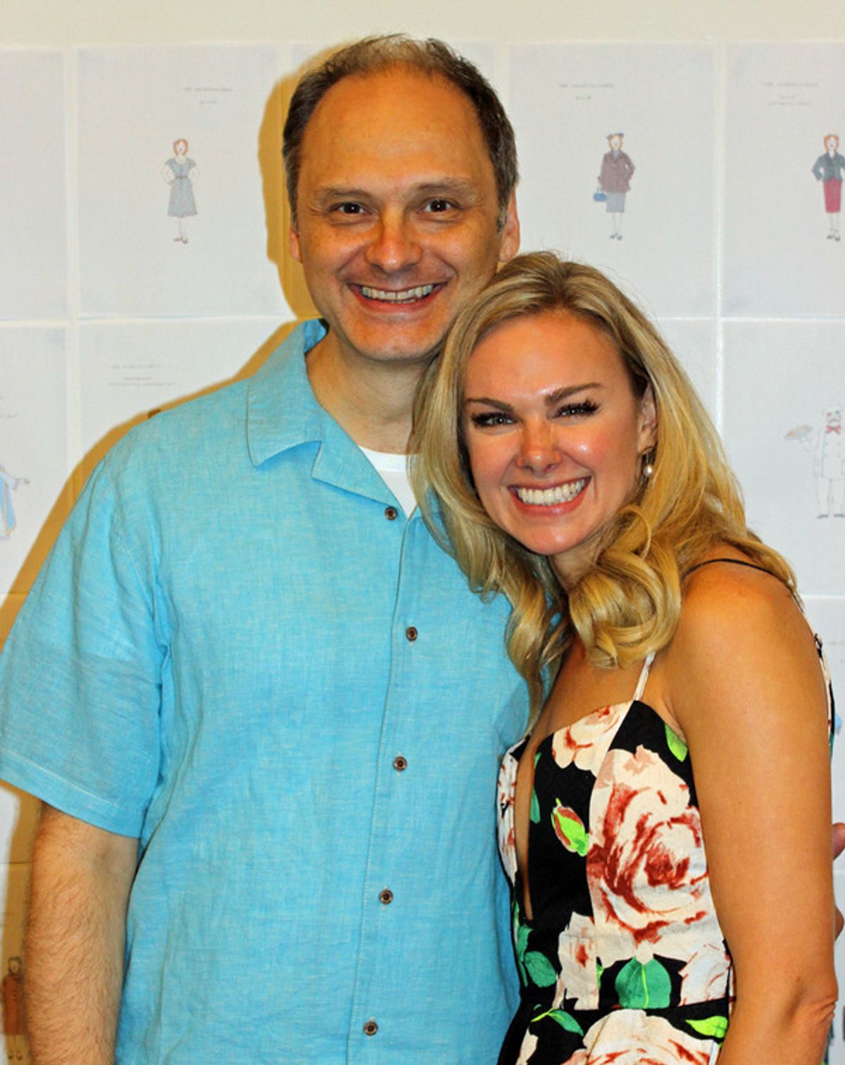 Michael Mastro and Laura Bell Bundy at 