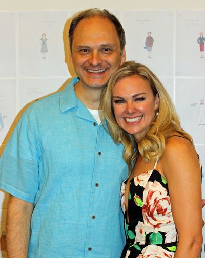 Michael Mastro and Laura Bell Bundy Photo