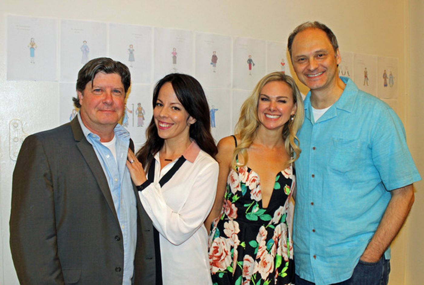 Photo Flash: THE HONEYMOONERS Company Meets the Press at Paper Mill Photo Flash: THE HONEYMOONERS Company Meets the Press at Paper Mill Image