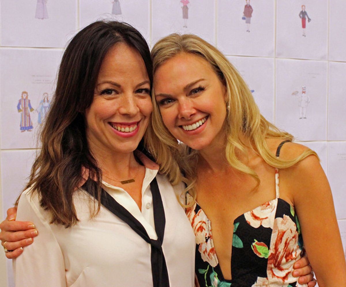 Leslie Kritzer and Laura Bell Bundy at 