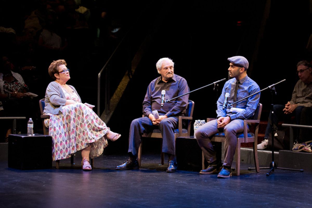 Artistic Director Molly Smith, Hal Linden and Maboud Ebrahimzadeh at 