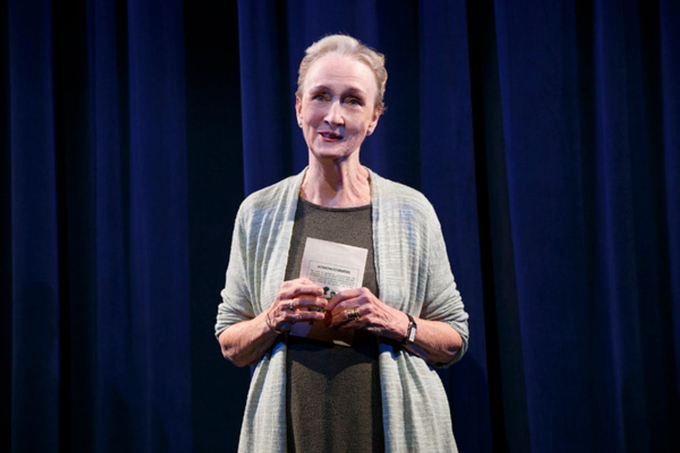 Photo Flash: First Look at Kathleen Chalfant and More in 'FOR PETER PAN...' at Playwrights Horizons  Image