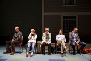 Daniel Jenkins, Lisa Emery, Kathleen Chalfant, Keith Reddin & David Chandler Photo