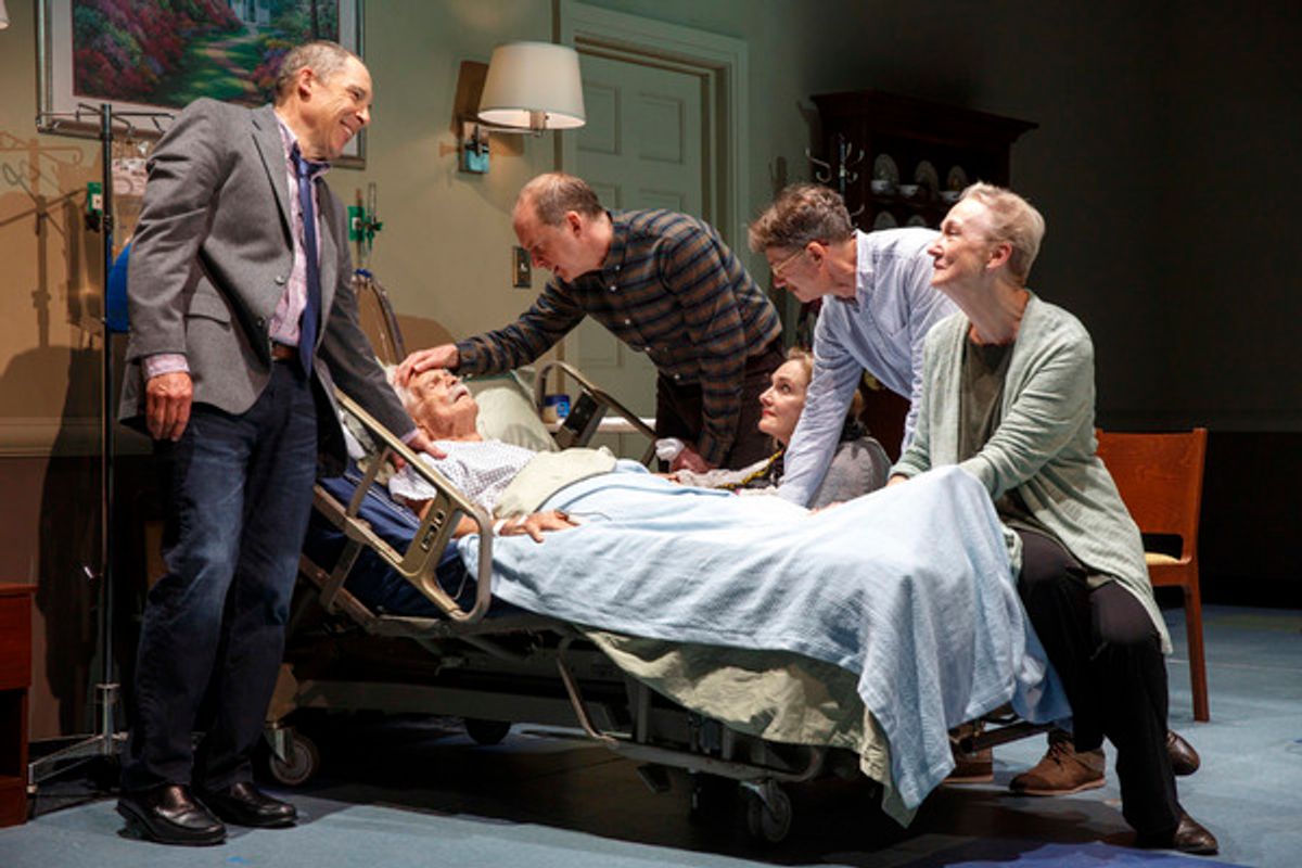 David Chandler, Ron Crawford, Daniel Jenkins, Lisa Emery, Keith Reddin & Kathleen Chalfant at 