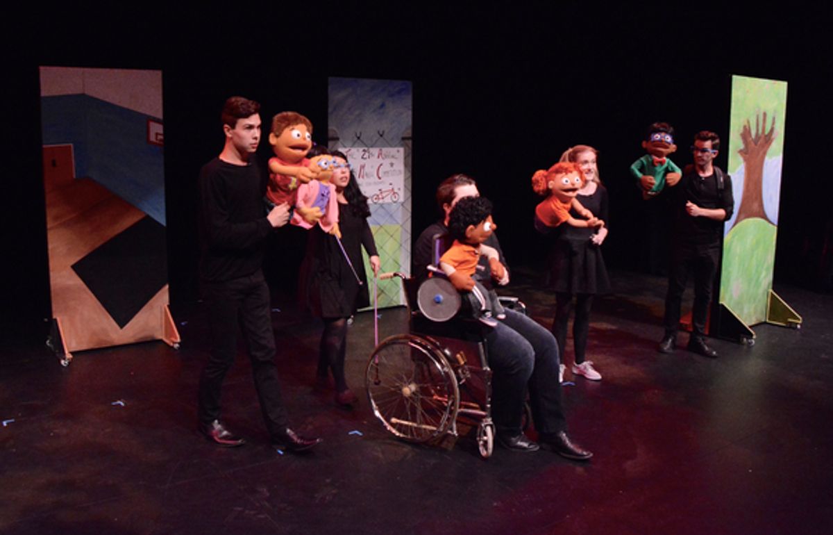 Melody, Vanessa Pereda-Feliz, RJ, Brent Jones, Noah Pyzik and Uno at 