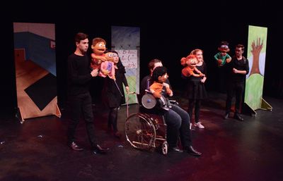 Melody, Vanessa Pereda-Feliz, RJ, Brent Jones, Noah Pyzik and Uno Photo