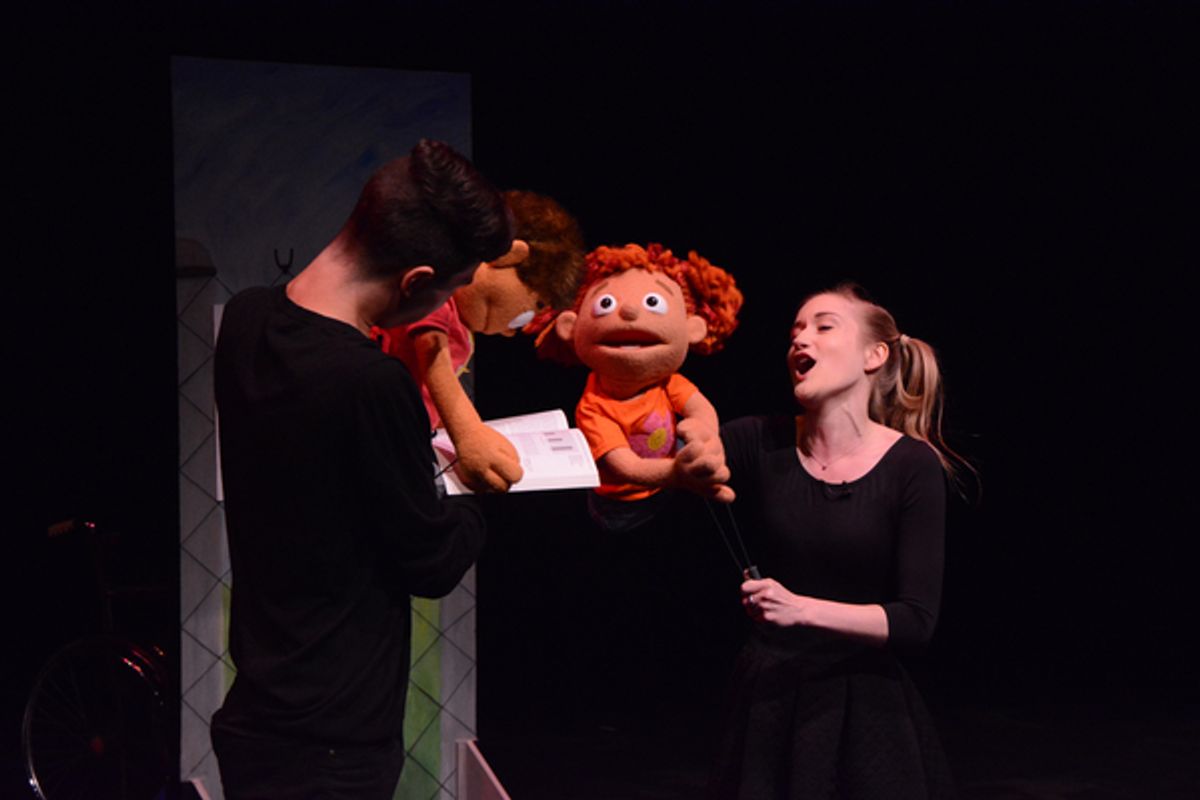 Noah Pyzik, Uno, Addy, and Caitlin Donohue at 