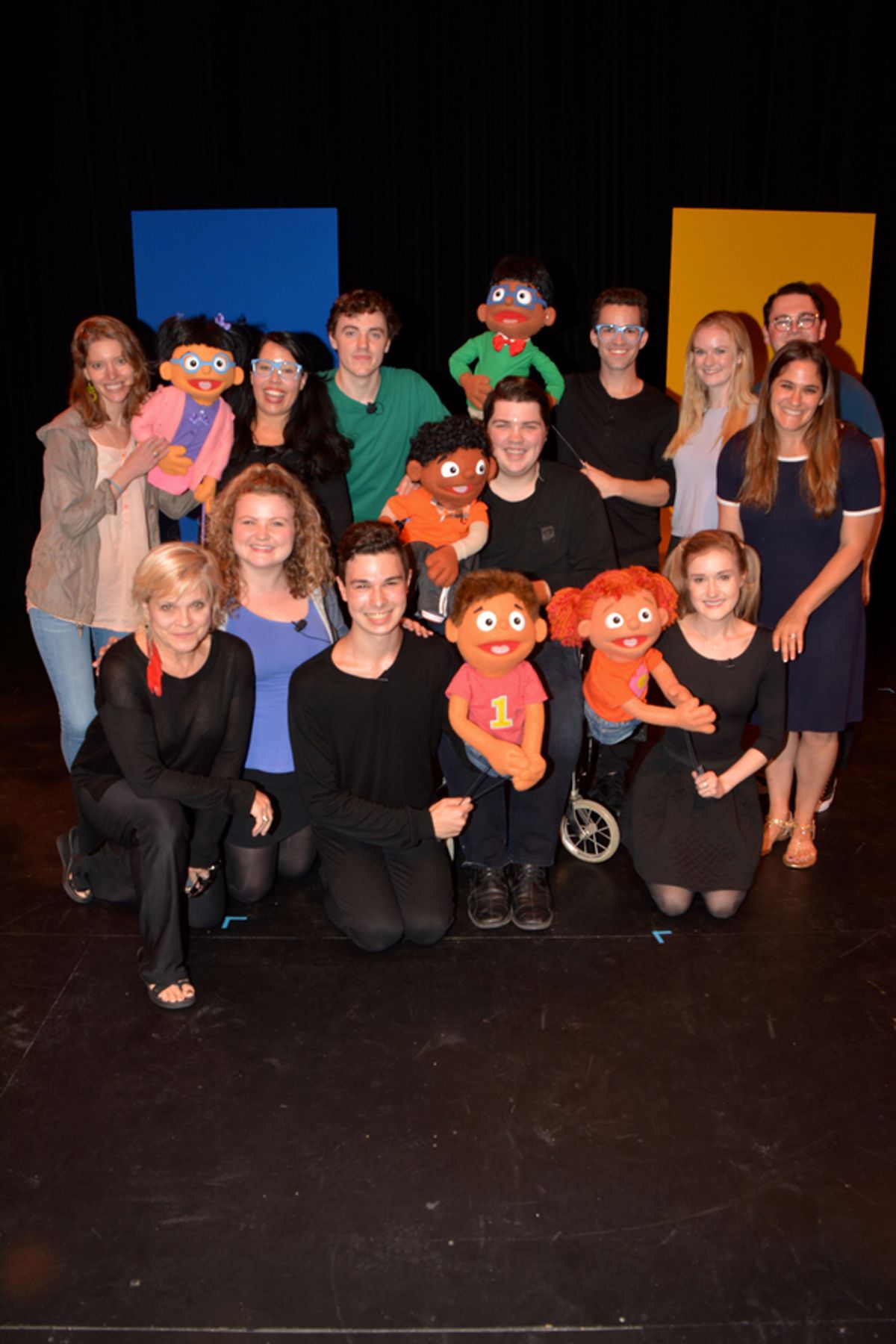 Director Donna Drake, Dr. Nava R. Silton (Concept, Book and Producer) and Bonnie Gleicher (Music, Lyrics, Producer) join the cast-Melody, Vanessa Pereda Felix, Bryan George Rowell, Seemore, Tony L. Clements, Annabelle Shea, Frank Auletti, Kate Ryan, Noah  at 