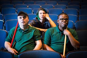 Georgia Mallory Guy, Thomas Morgan and Brian Shea Photo