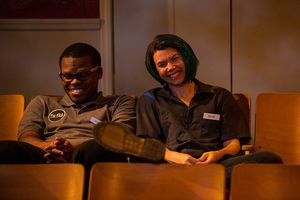 Thomas Morgan and Georgia Mallory Guy Photo