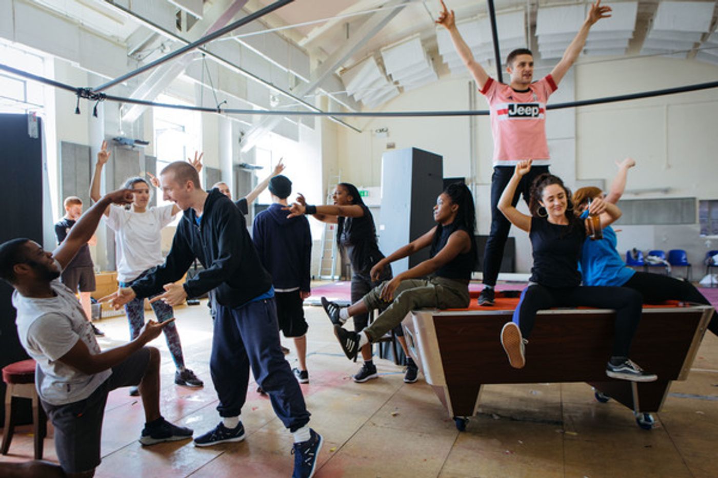 Photo Flash: Inside Rehearsal for National Youth Theatre REP Company's OTHELLO  Image