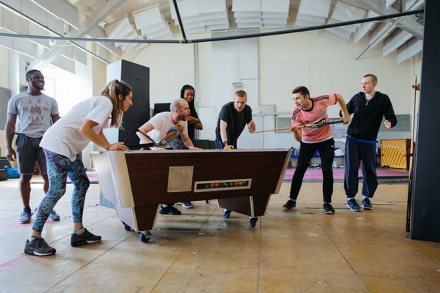 Photo Flash: Inside Rehearsal for National Youth Theatre REP Company's OTHELLO  Image