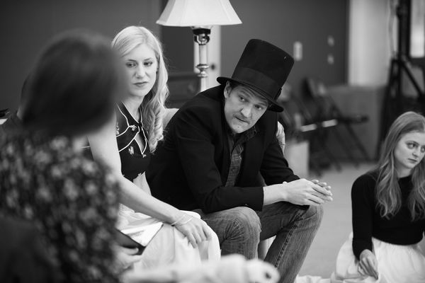 Photo Flash: Inside Rehearsal with Elizabeth McGovern, Anna Camp and More for Broadway's TIME AND THE CONWAYS — photo 7 of 9